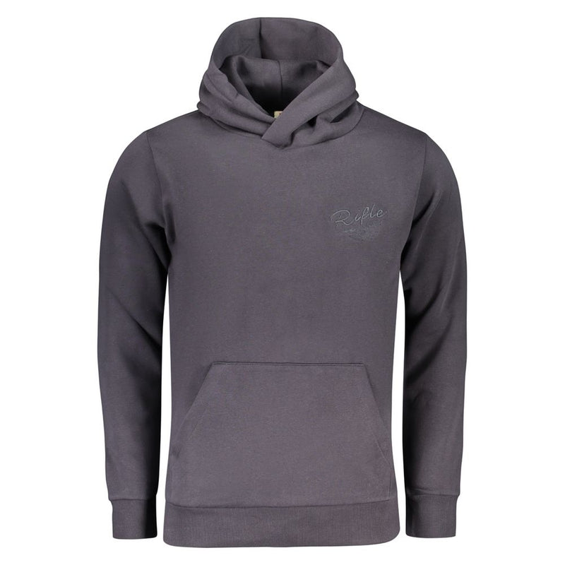 Rifle Blue Cotton Sweatshirt - Comfortable and Stylish