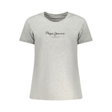 Pepe Jeans Gray Cotton T-Shirt
