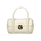 Coccinelle White Leather Handbag