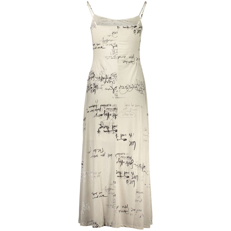 Robe Casual Blanche en Polyester Desigual - Modèle Morisot