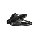 Norway 1963 Black Plastic Flip-Flop Sandals