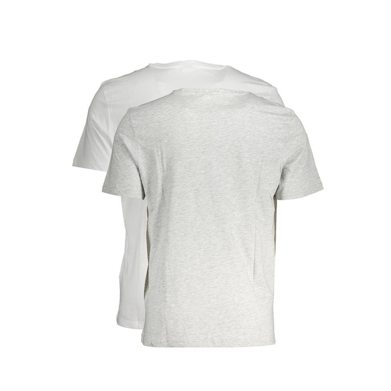 Fila Gray Cotton T-Shirt - Comfortable and Stylish