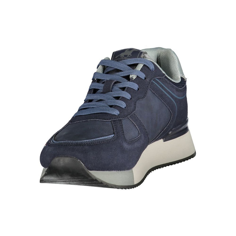 U.S. Grand Polo Blue Polyester Athletic Sneakers for Men
