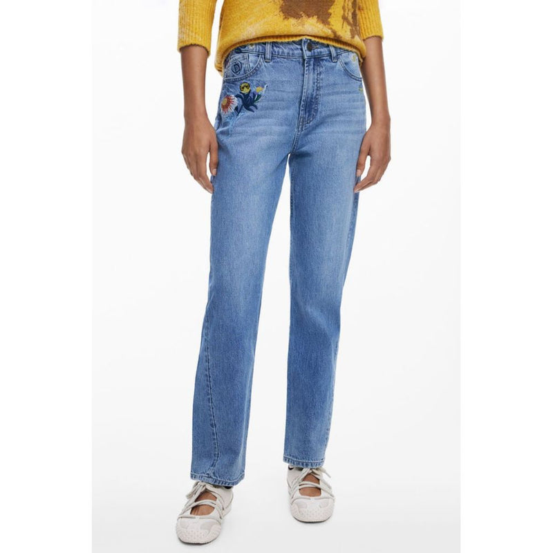 Desigual Blue Cotton Jeans Denim - Stylish and Comfortable