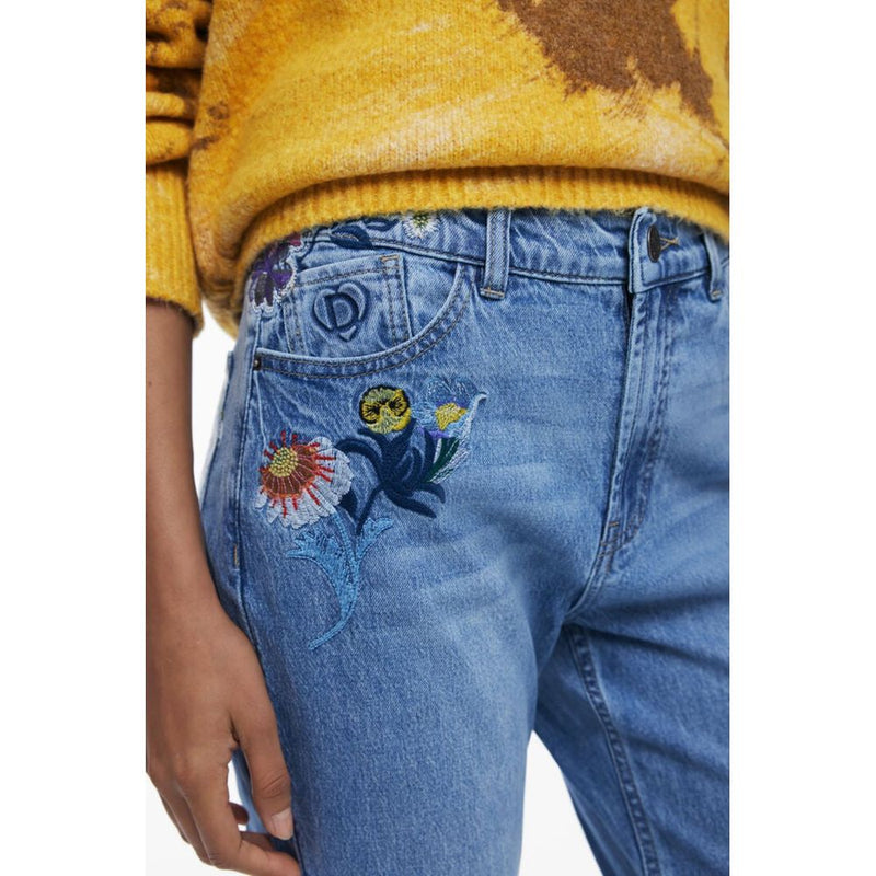 Desigual Blue Cotton Jeans Denim - Stylish and Comfortable