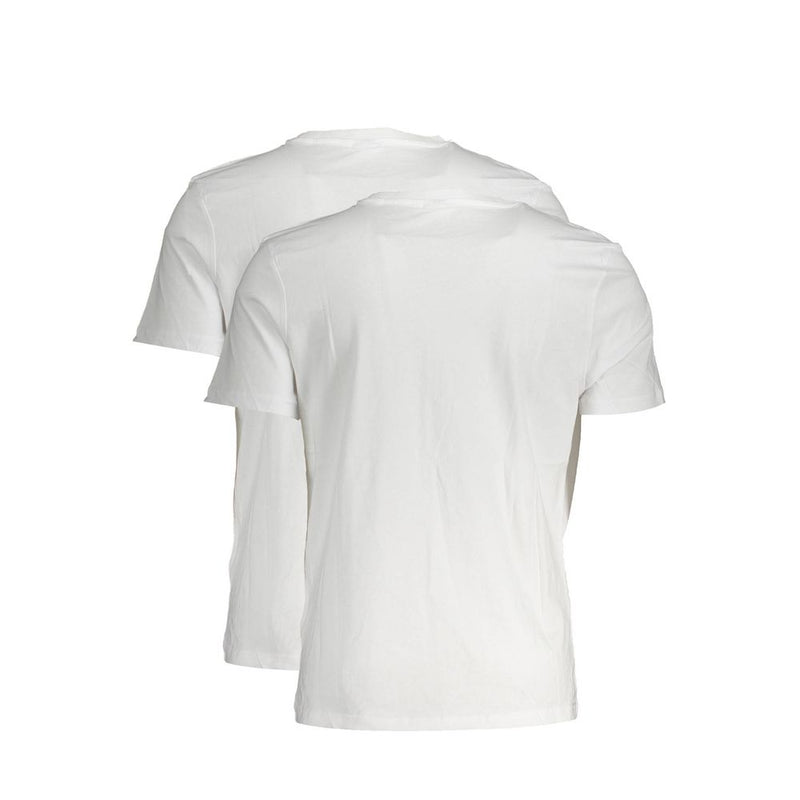 Fila White Cotton T-Shirt - Comfortable and Stylish
