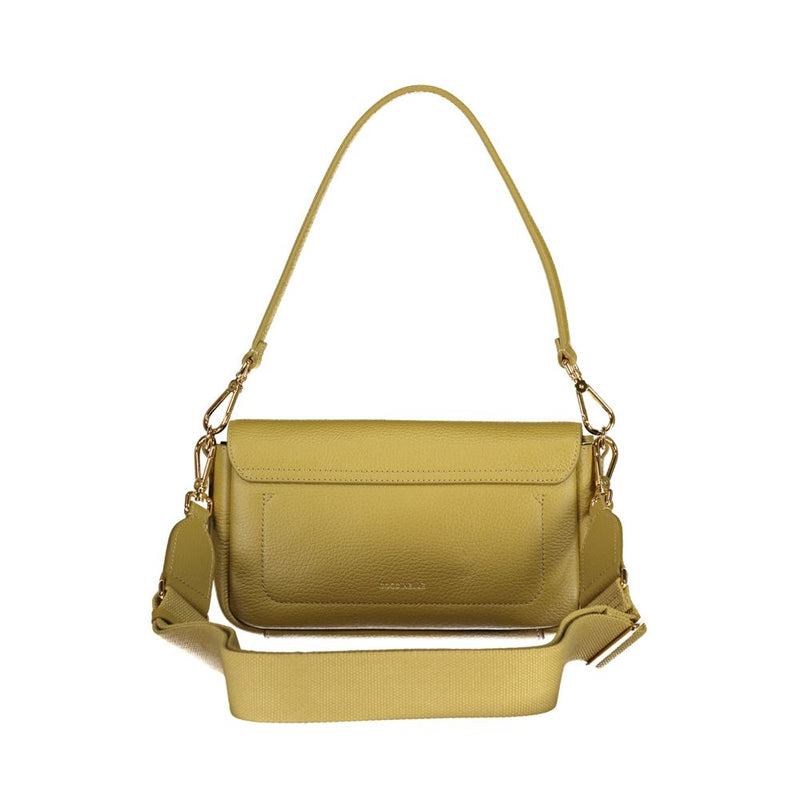 Coccinelle Green Leather Handbag - U4K C-ME LOCK BAG