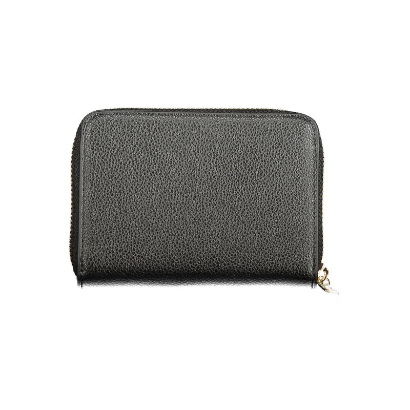 Mario Valentino Black Polyethylene Wallet - Stylish & Functional