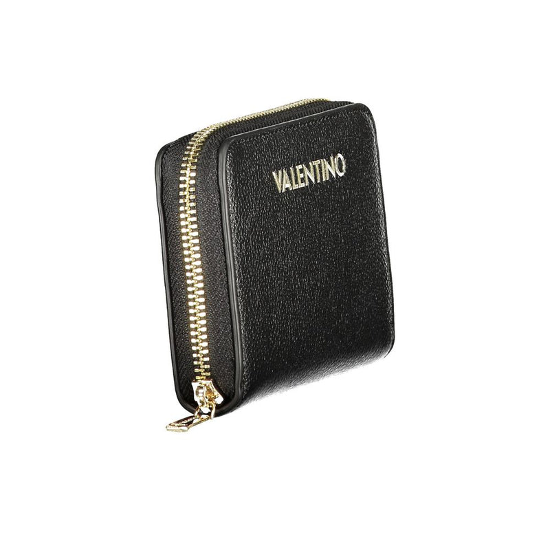 Mario Valentino Black Polyethylene Wallet - Stylish & Functional