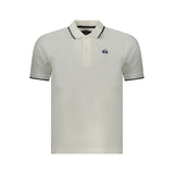 La Martina White Cotton Polo Shirt