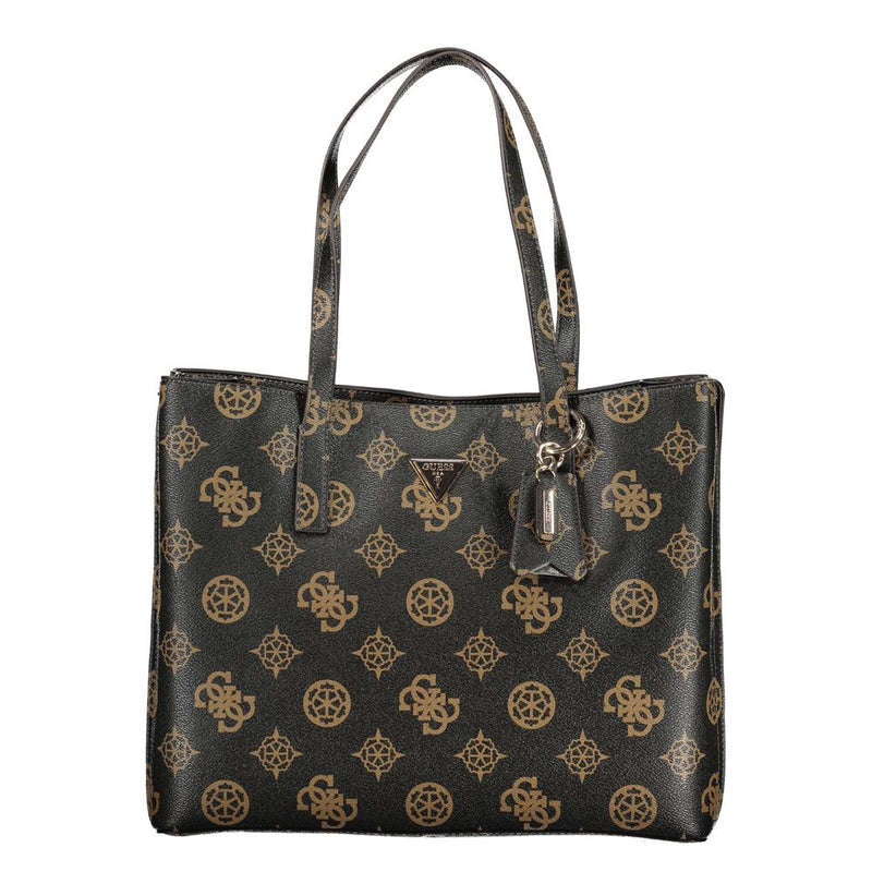 Guess Jeans Meridian Brown Handbag - Stylish & Functional