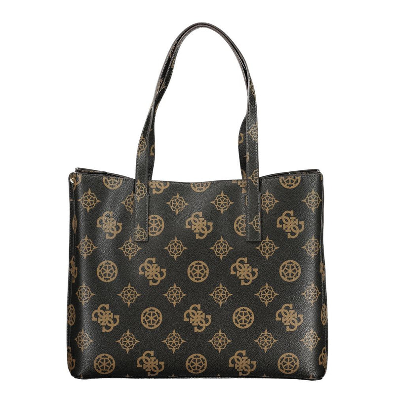 Guess Jeans Meridian Brown Handbag - Stylish & Functional