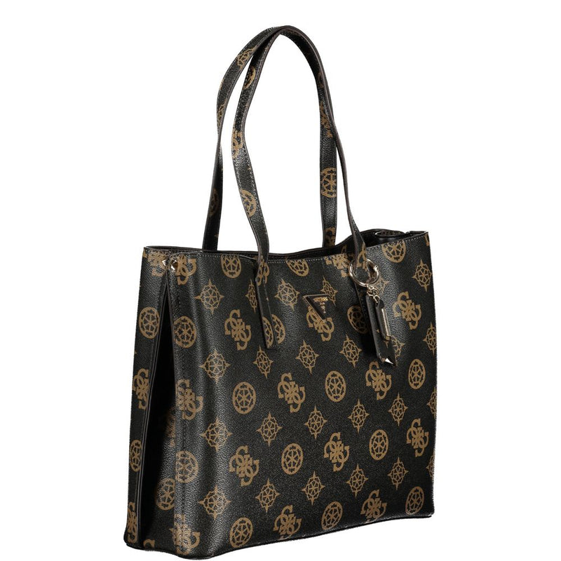 Guess Jeans Meridian Brown Handbag - Stylish & Functional
