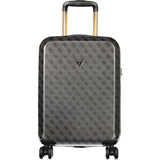 Guess Jeans Black Plastic Luggage And Travel