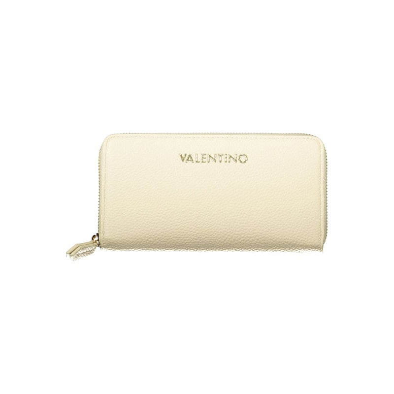 Mario Valentino Beige Polyethylene Wallet