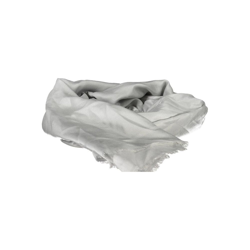 Gant Gray Silk Scarf - Elegant Accessory for Women