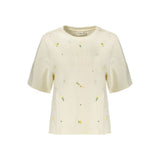 Desigual White Cotton Sweatshirt