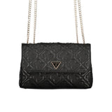 Guess Jeans Black Polyethylene Handbag