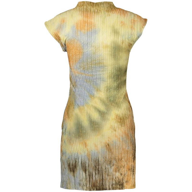 Desigual Green Polyester Tennessee Sleeveless Casual Dress