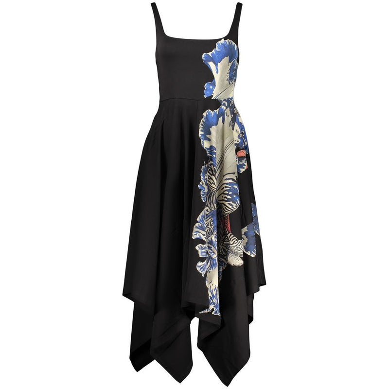 Desigual Black Cotton Casual Dress - Orchid Lacroix