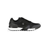 Lumberjack Black Polyester Athletic Sneakers