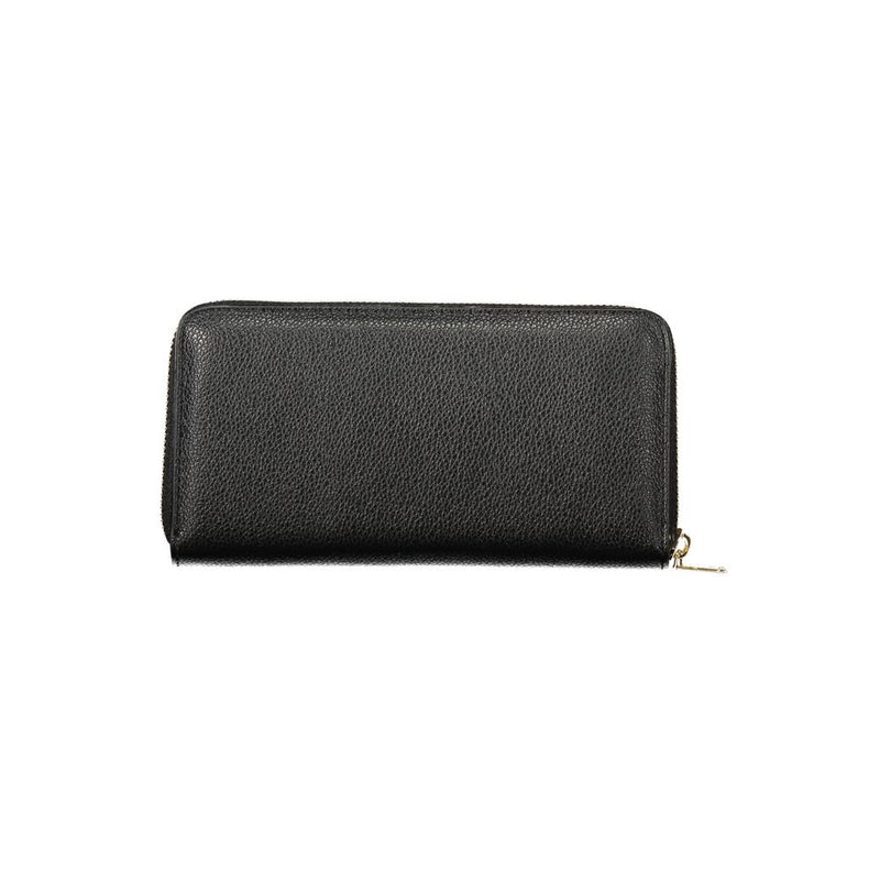 Mario Valentino Black Polyethylene Wallet - Stylish & Functional