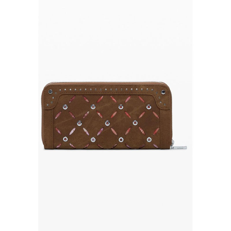 Desigual Fiona Brown Polyethylene Wallet