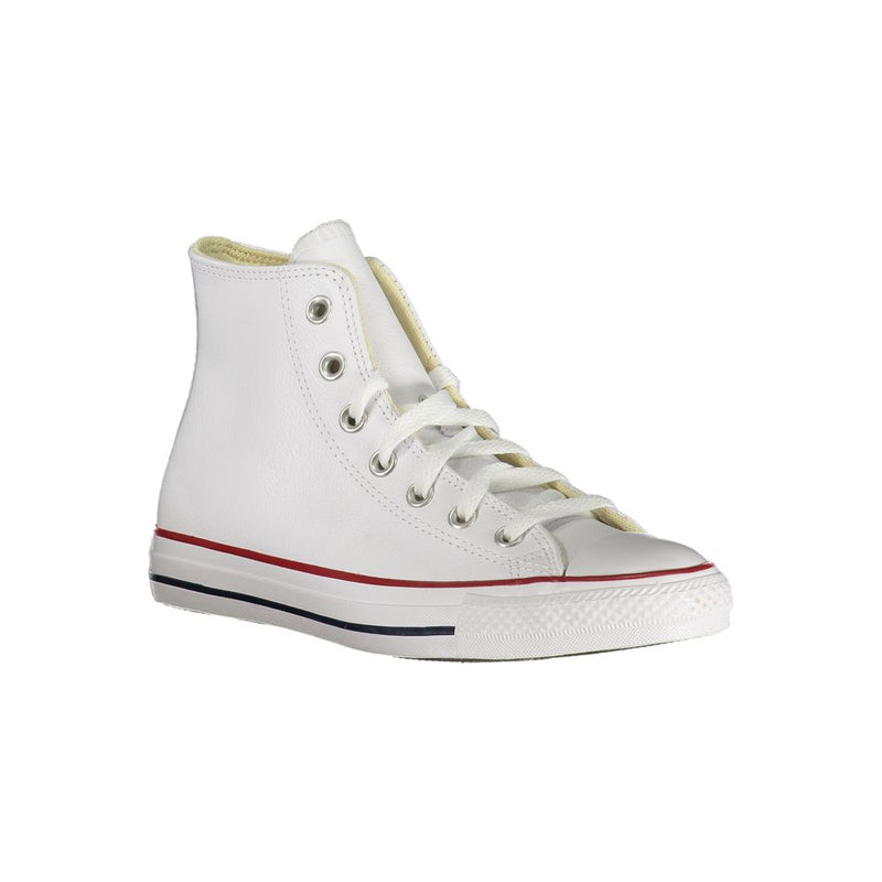 Converse White Synthetic Athletic Sneakers for Women