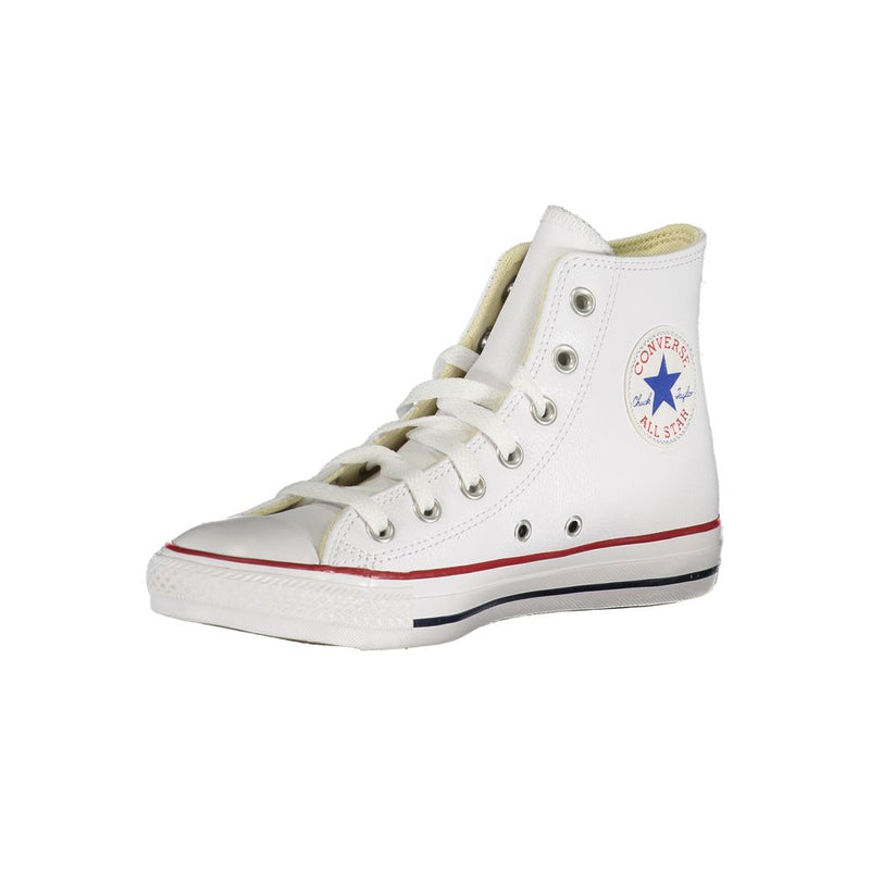 Converse White Synthetic Athletic Sneakers for Women