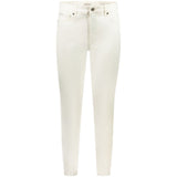 Guess Jeans White Cotton Skinny Jeans