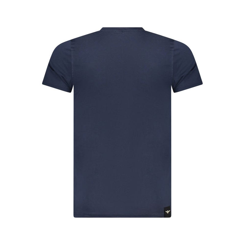 Accademia Militare T-Shirt en Coton Bleu pour Hommes