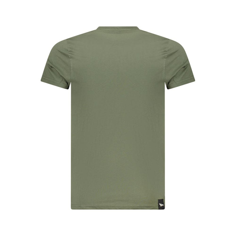 Accademia Militare T-Shirt en Coton Vert pour Homme