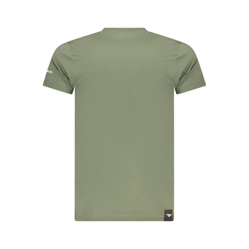 Accademia Militare Green Cotton T-Shirt