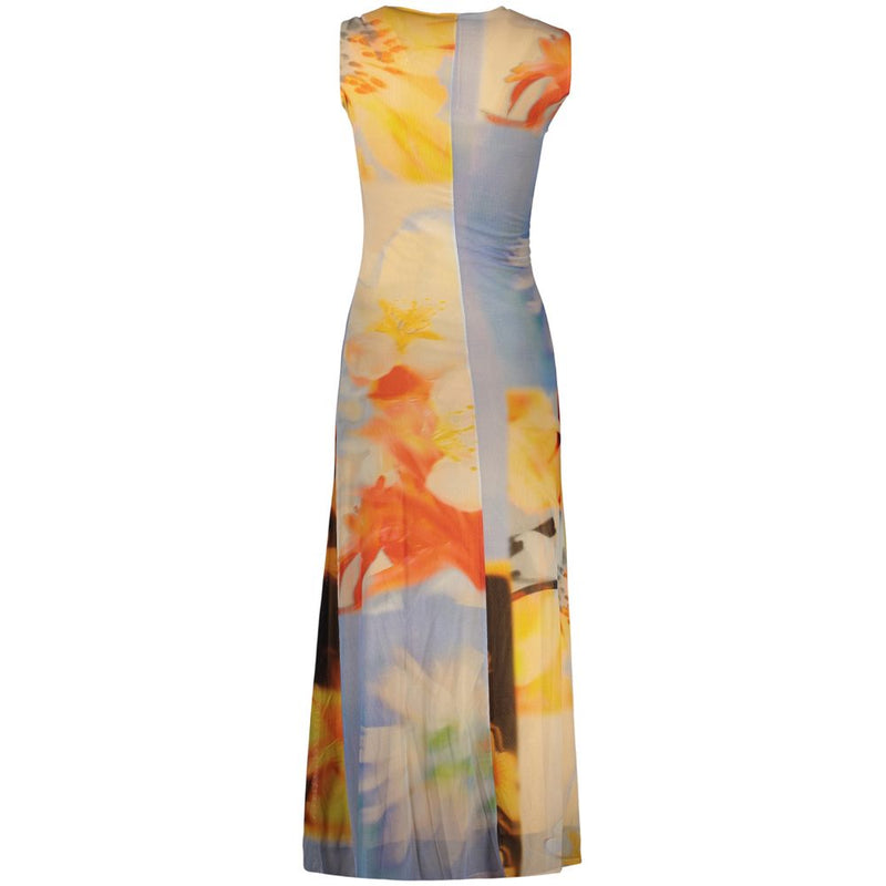 Desigual Blue Elastane Casual Dress - Stylish & Comfortable