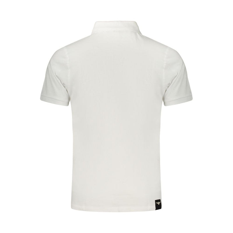 Accademia Militare Polo Shirt en Coton Blanc pour Homme