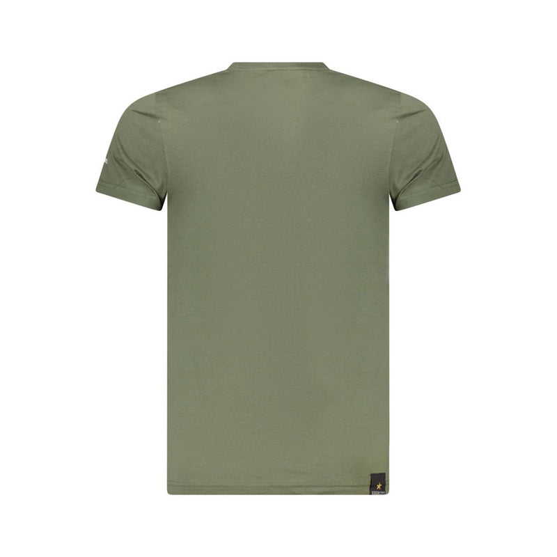 Accademia Militare T-Shirt en Coton Vert pour Hommes