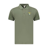 Accademia Militare Green Cotton Polo Shirt
