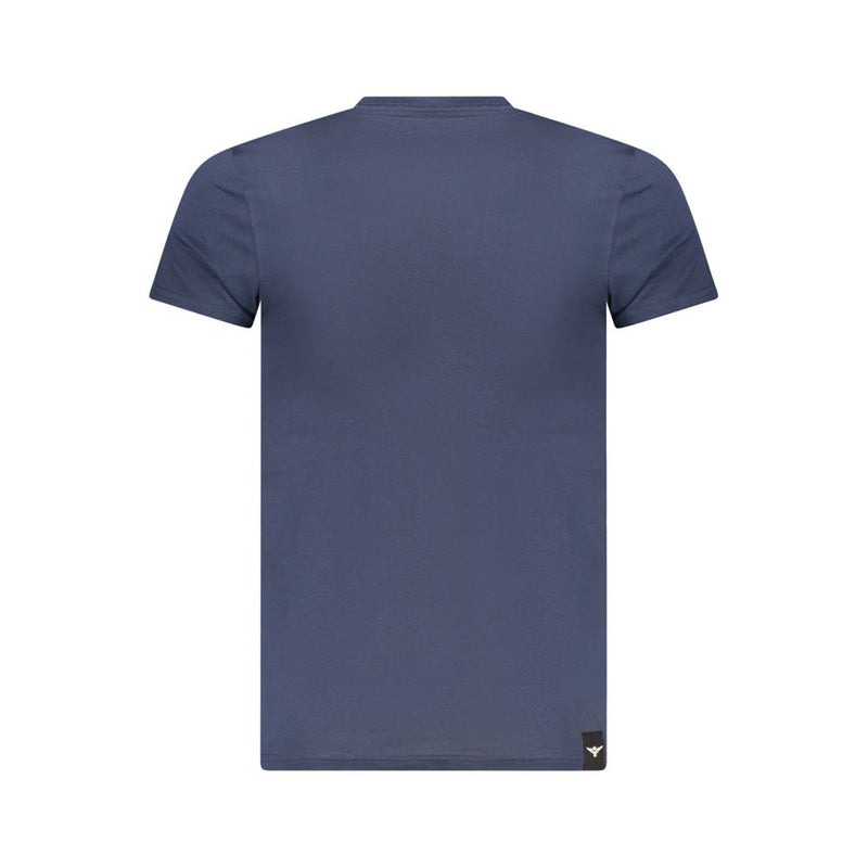 T-Shirt en Coton Bleu Accademia Militare pour Homme