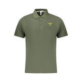 Accademia Militare Green Cotton Polo Shirt