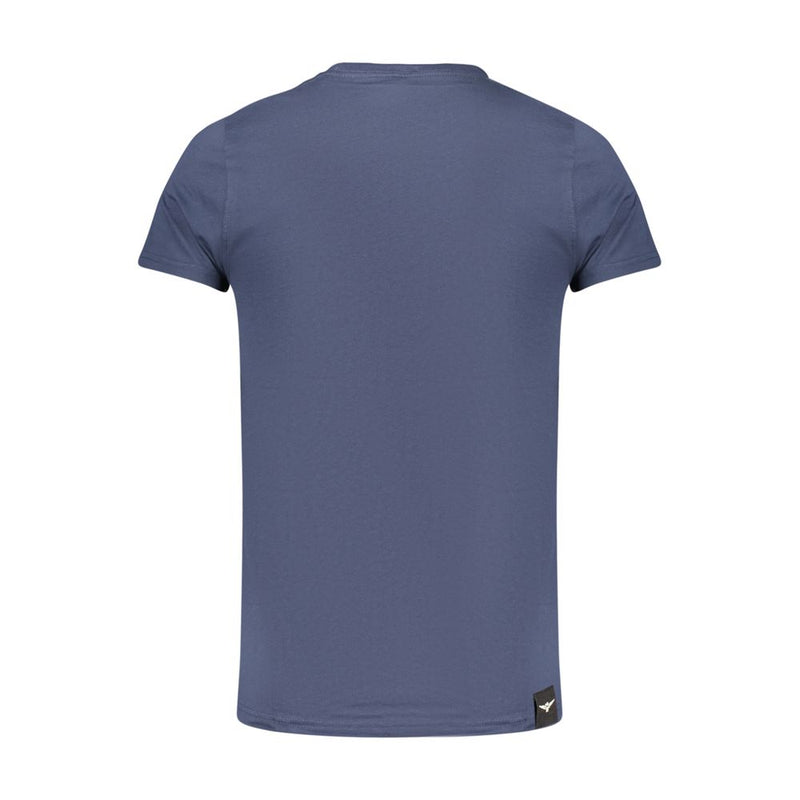 T-Shirt en Coton Bleu Accademia Militare pour Homme