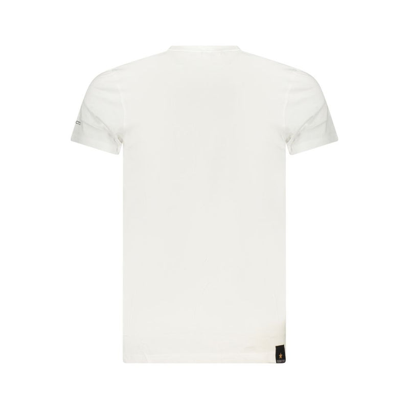 Accademia Militare T-Shirt en Coton Blanc pour Homme