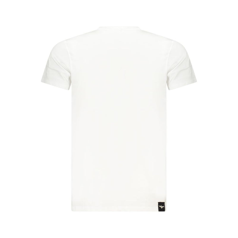 Accademia Militare T-Shirt en Coton Blanc pour Homme