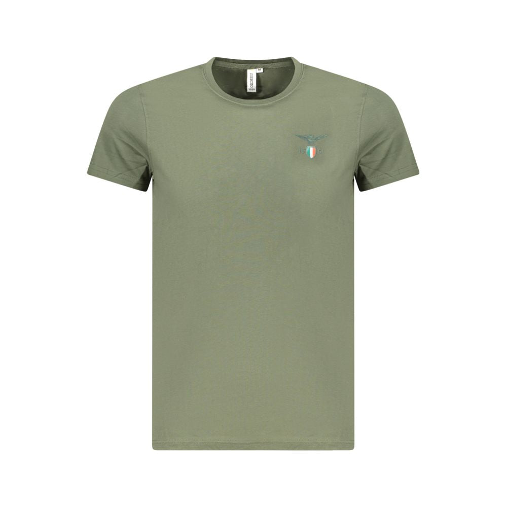 Accademia Militare Green Cotton T-Shirt