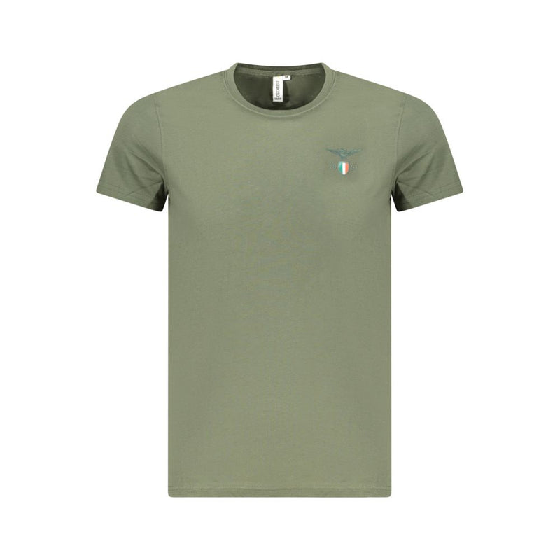 Accademia Militare T-Shirt en Coton Vert pour Hommes