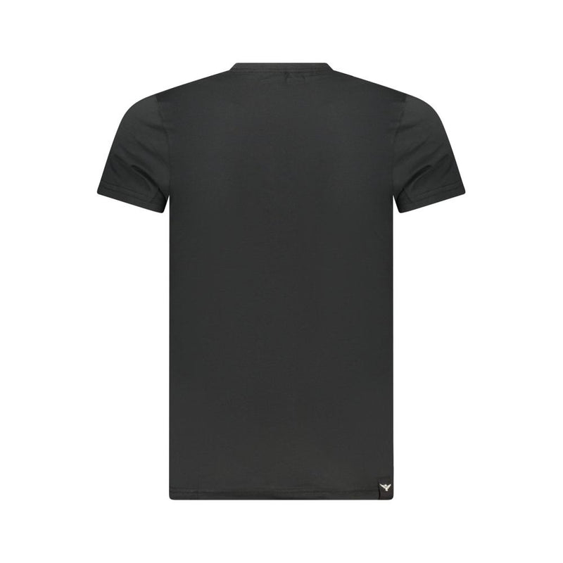 Accademia Militare T-Shirt en Coton Noir pour Homme