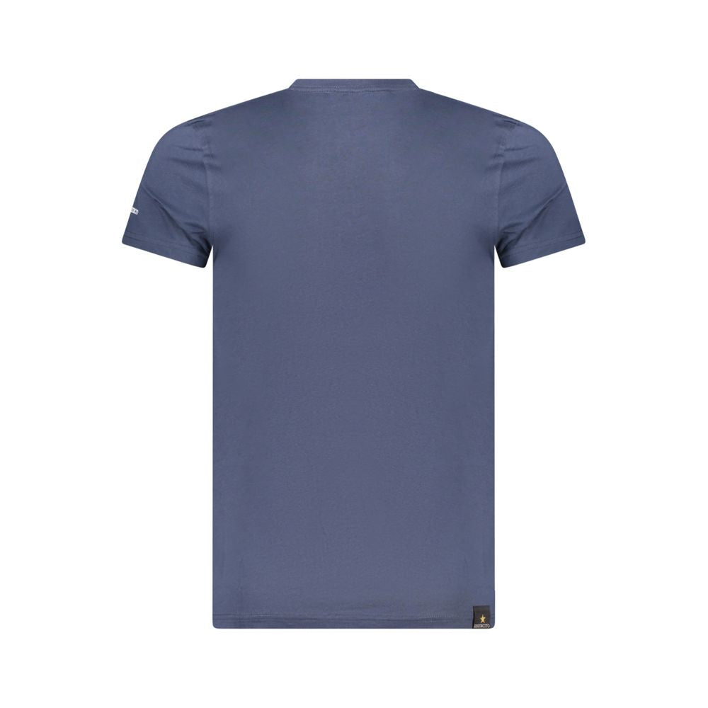 Accademia Militare Blue Cotton T-Shirt