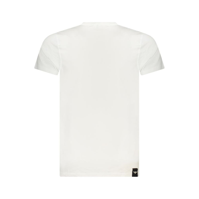 Accademia Militare T-Shirt en Coton Blanc pour Homme