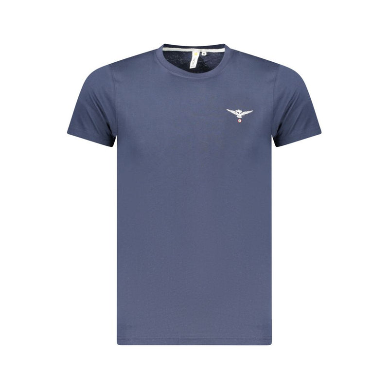 T-Shirt en Coton Bleu Accademia Militare pour Hommes