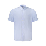Guess Jeans Blue Cotton Shortsleeve Shirt