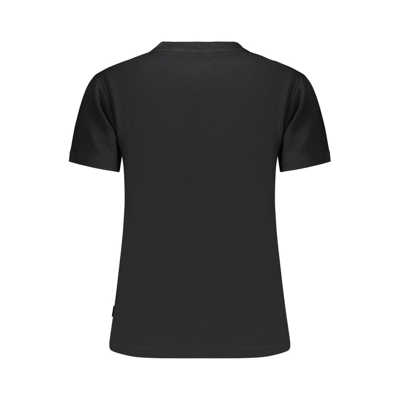 Vans Black Cotton T-Shirt for Women